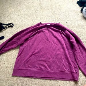 burgundy sweater size XXL